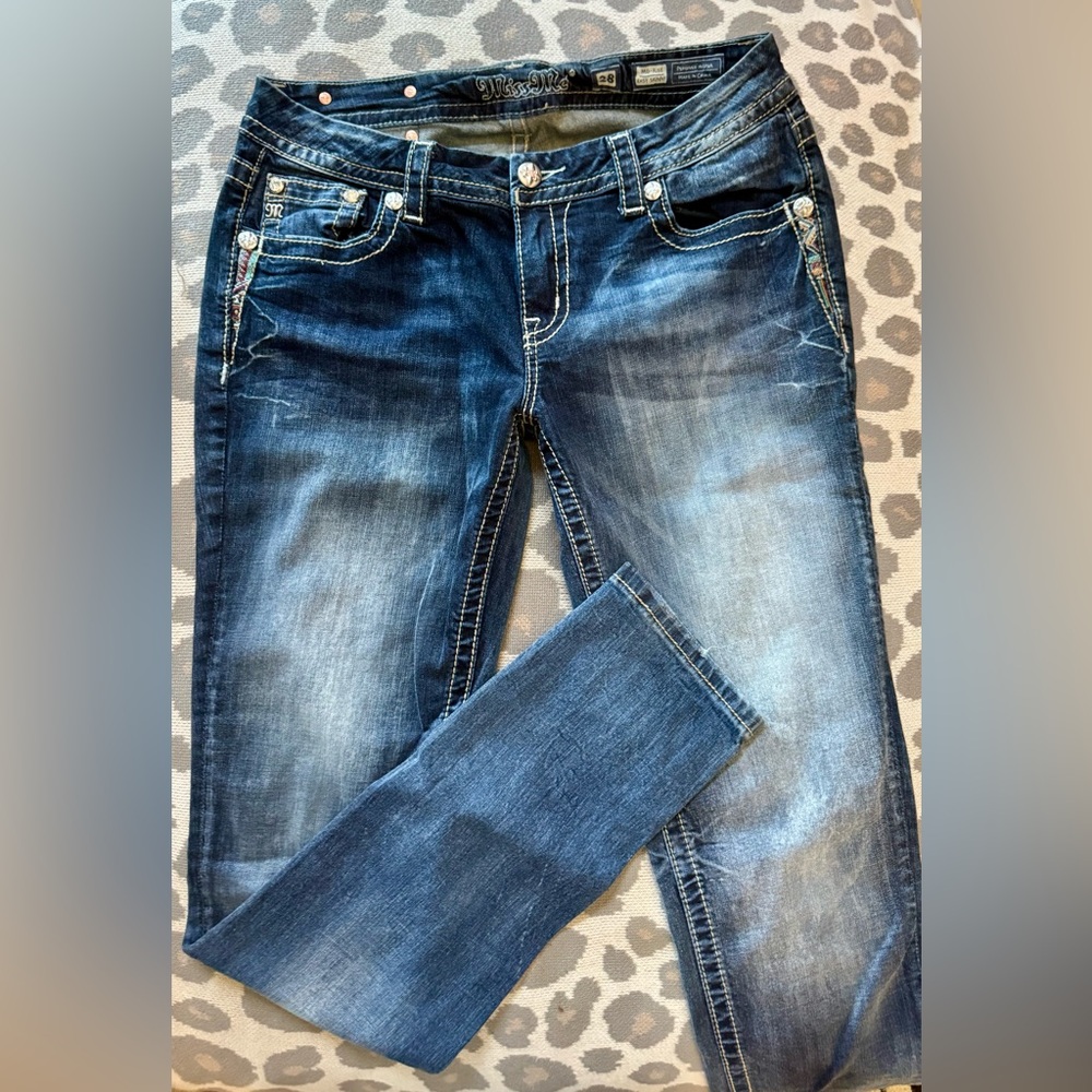 Miss Me Mid-Rise Skinny Denim Jeans